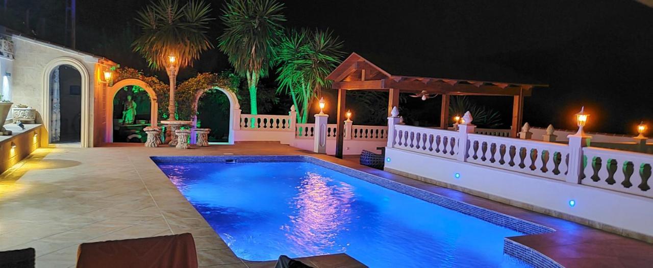 Villa Med Panoramautsikt Med Privat Pool I Calpe, Costa Blanca, Spanien Exteriér fotografie