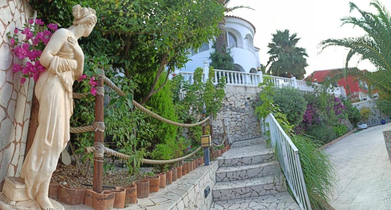 Villa Med Panoramautsikt Med Privat Pool I Calpe, Costa Blanca, Spanien Exteriér fotografie