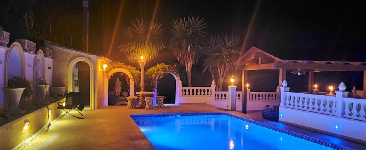 Villa Med Panoramautsikt Med Privat Pool I Calpe, Costa Blanca, Spanien Exteriér fotografie
