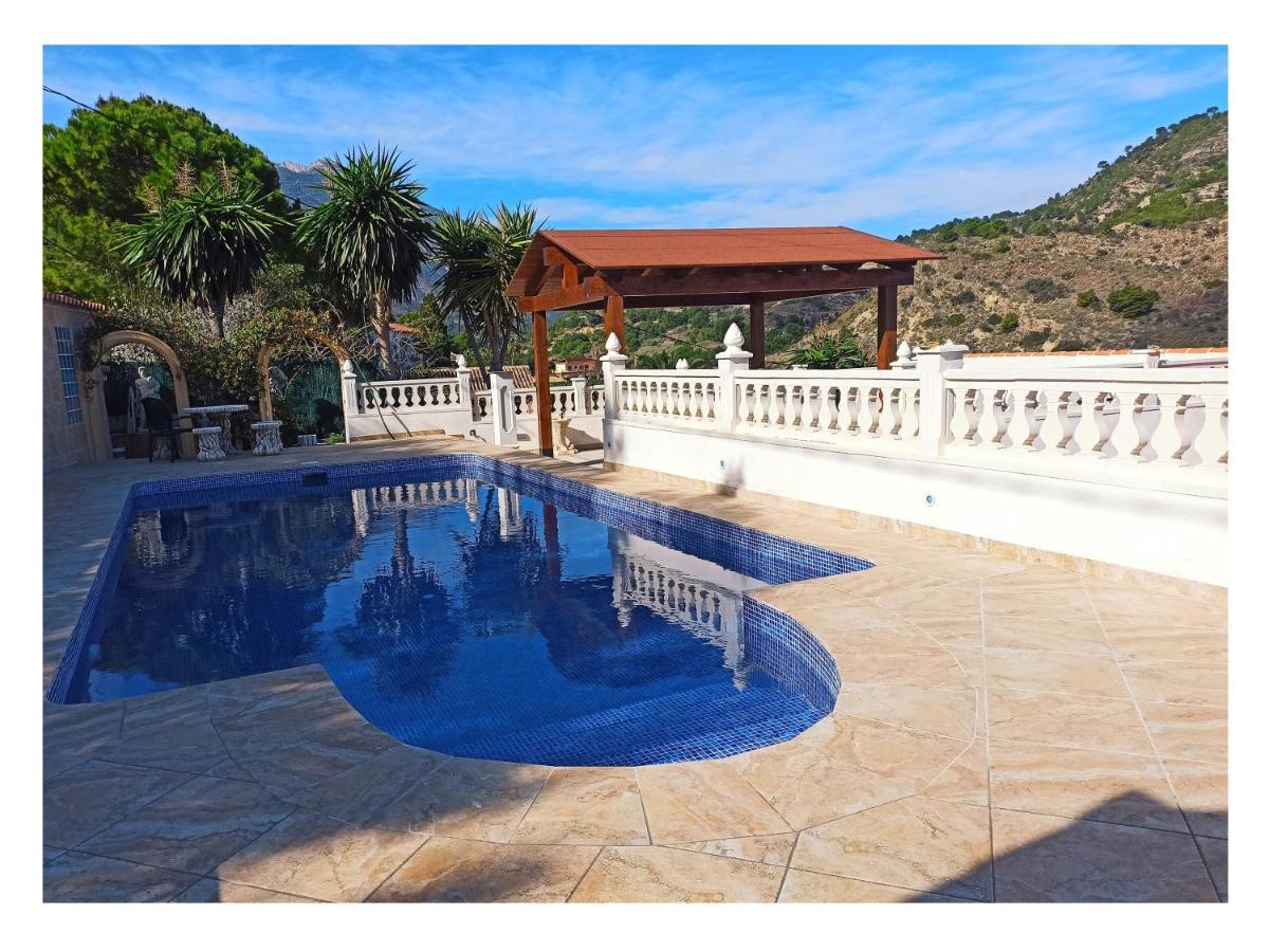 Villa Med Panoramautsikt Med Privat Pool I Calpe, Costa Blanca, Spanien Exteriér fotografie